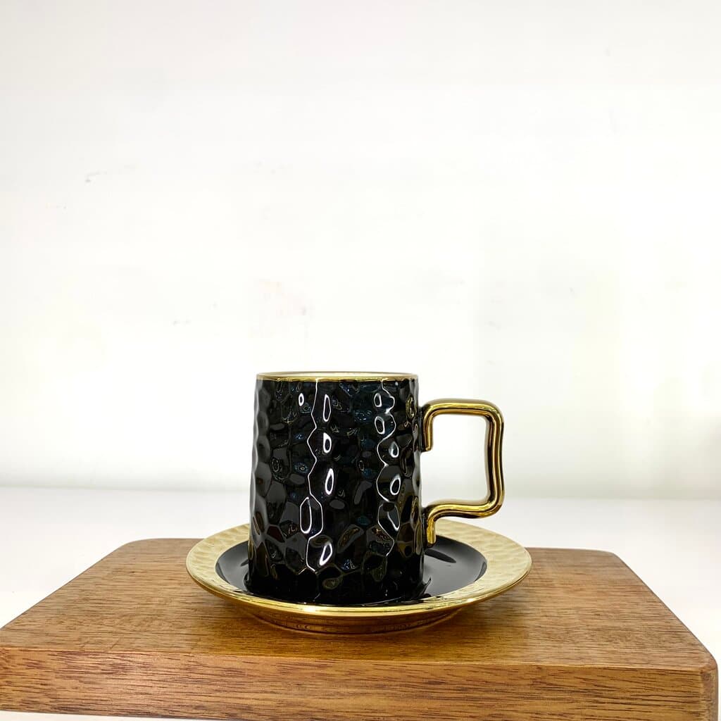 Coffee Cup Set - C-8006 - Black (M) 4
