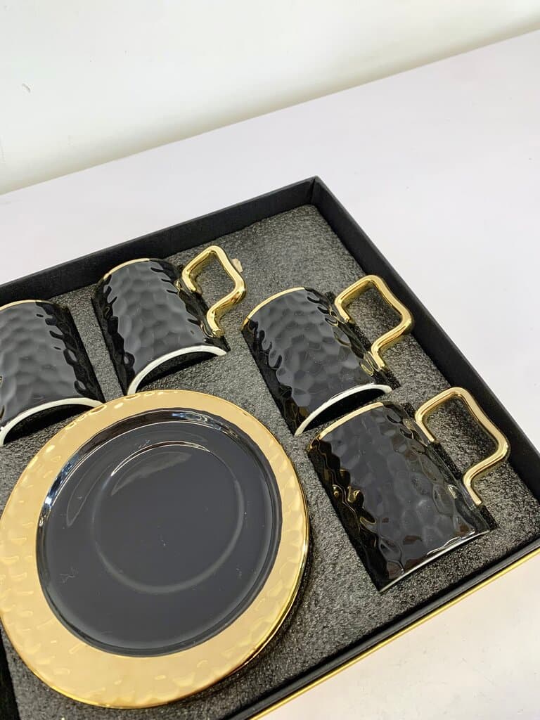 Coffee Cup Set - C-8008 - Black (S) 3