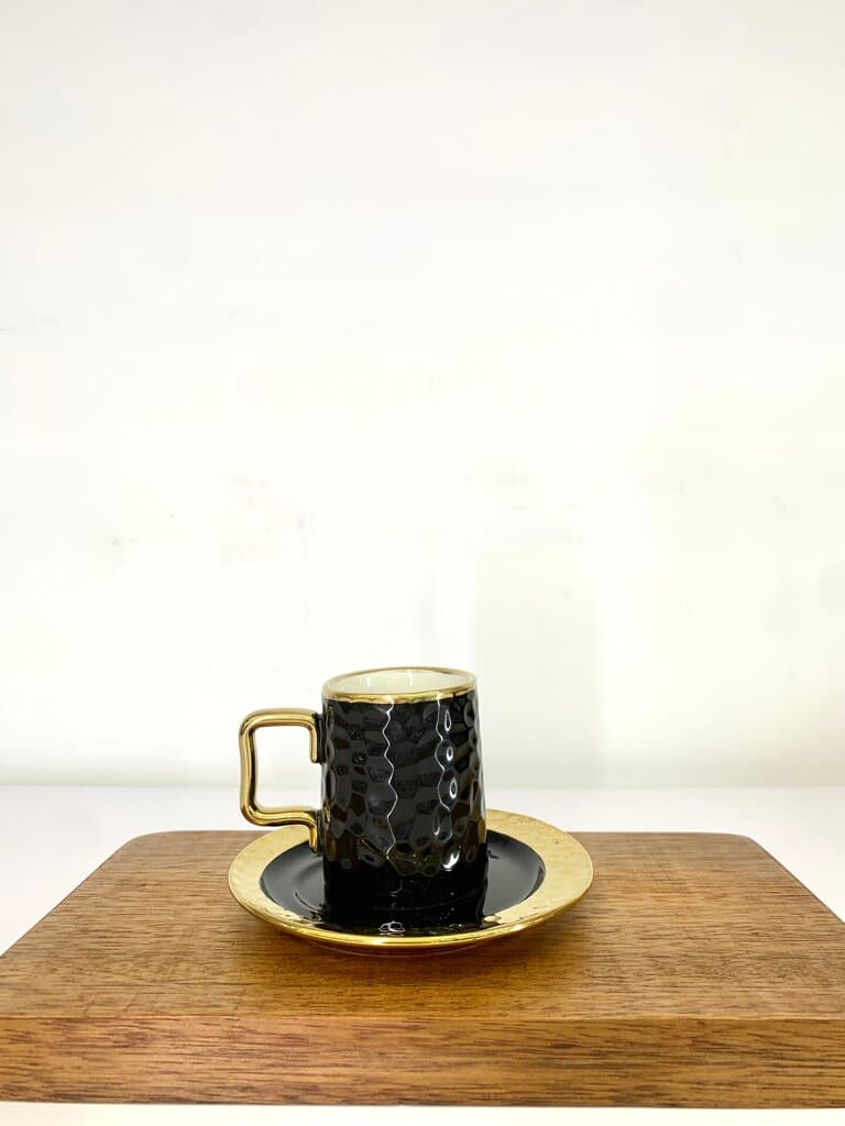 Coffee Cup Set - C-8008 - Black (S) 4