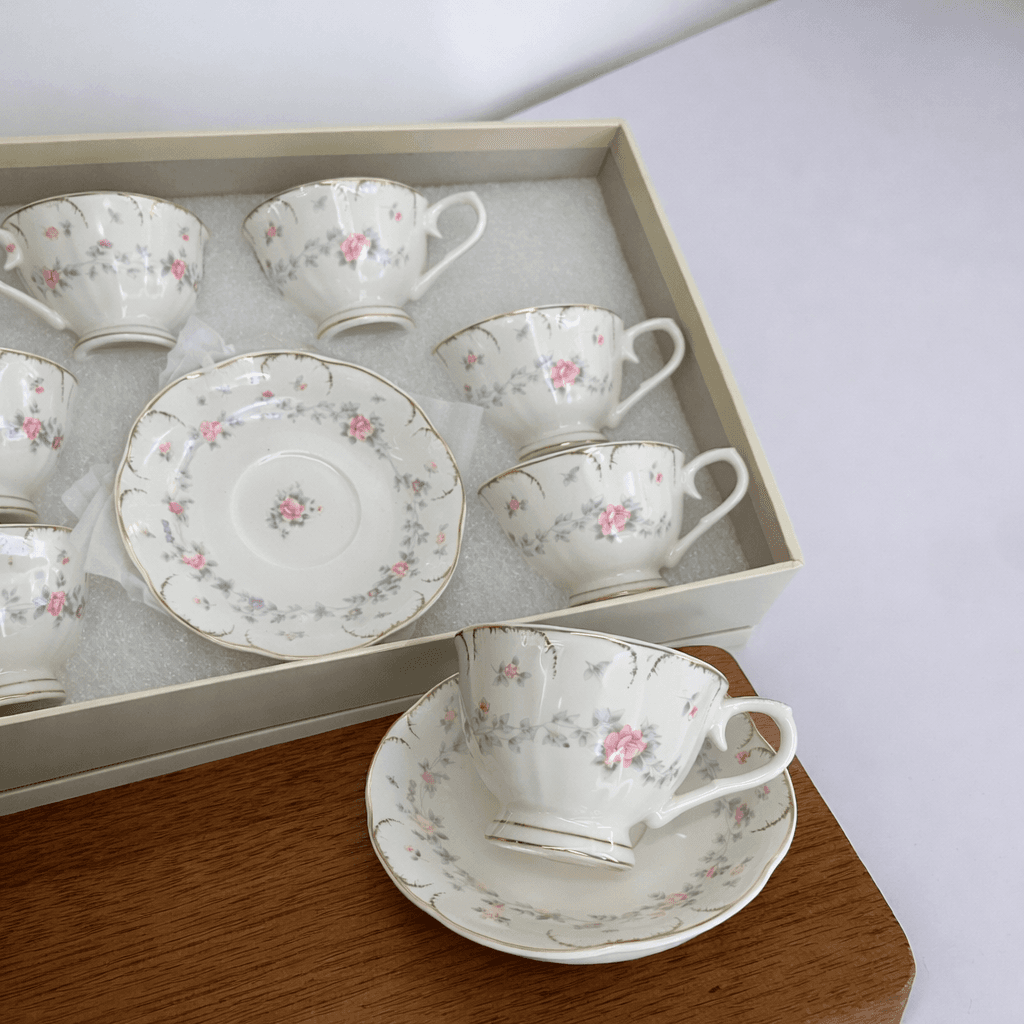 Coffee Cup Set - Pink 3