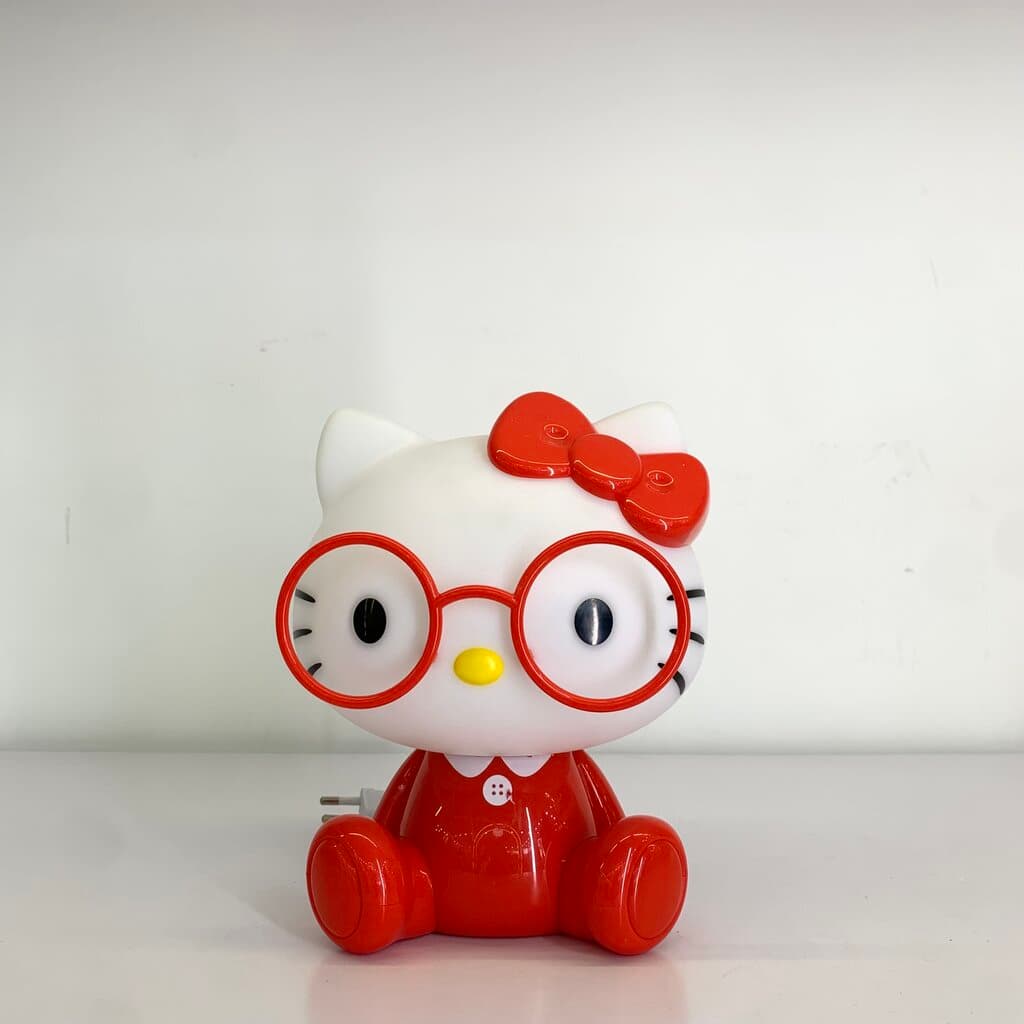 Kitty Night Lamp - Red (S)