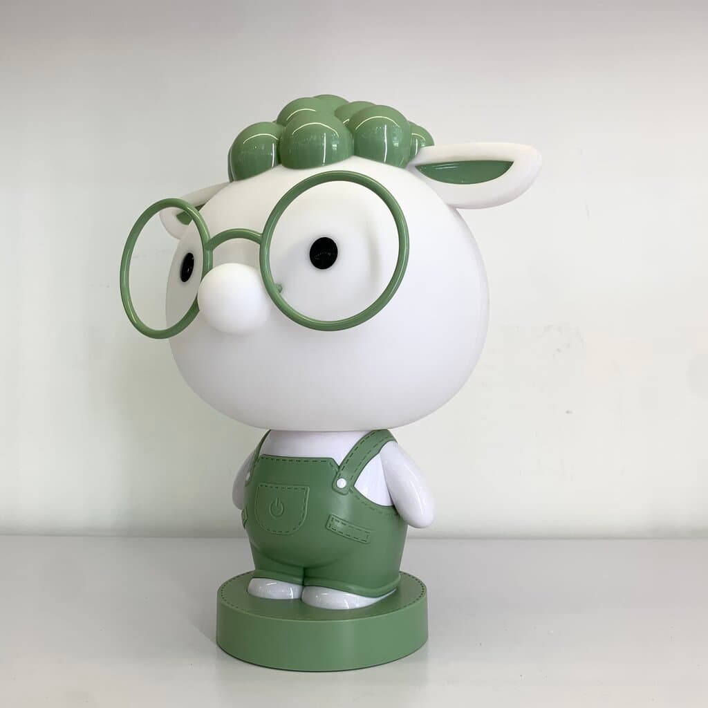 Lamb Night Lamp - Green 3