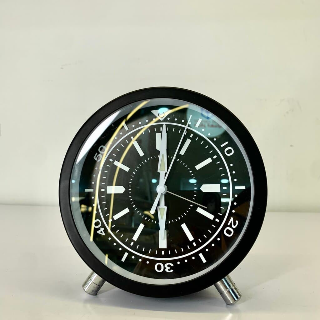 Modern Clock - Black H-2003 (L)