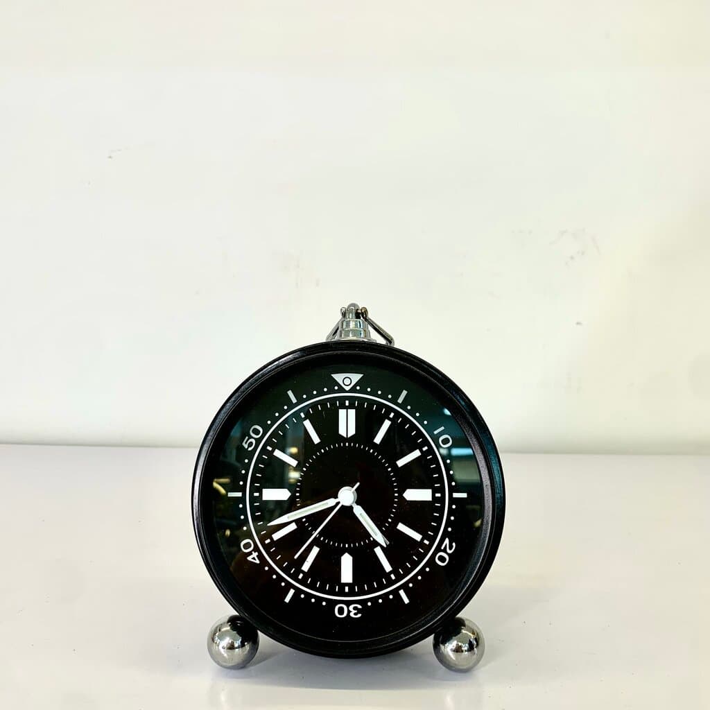 Modern Clock H-2004 - Black (S)