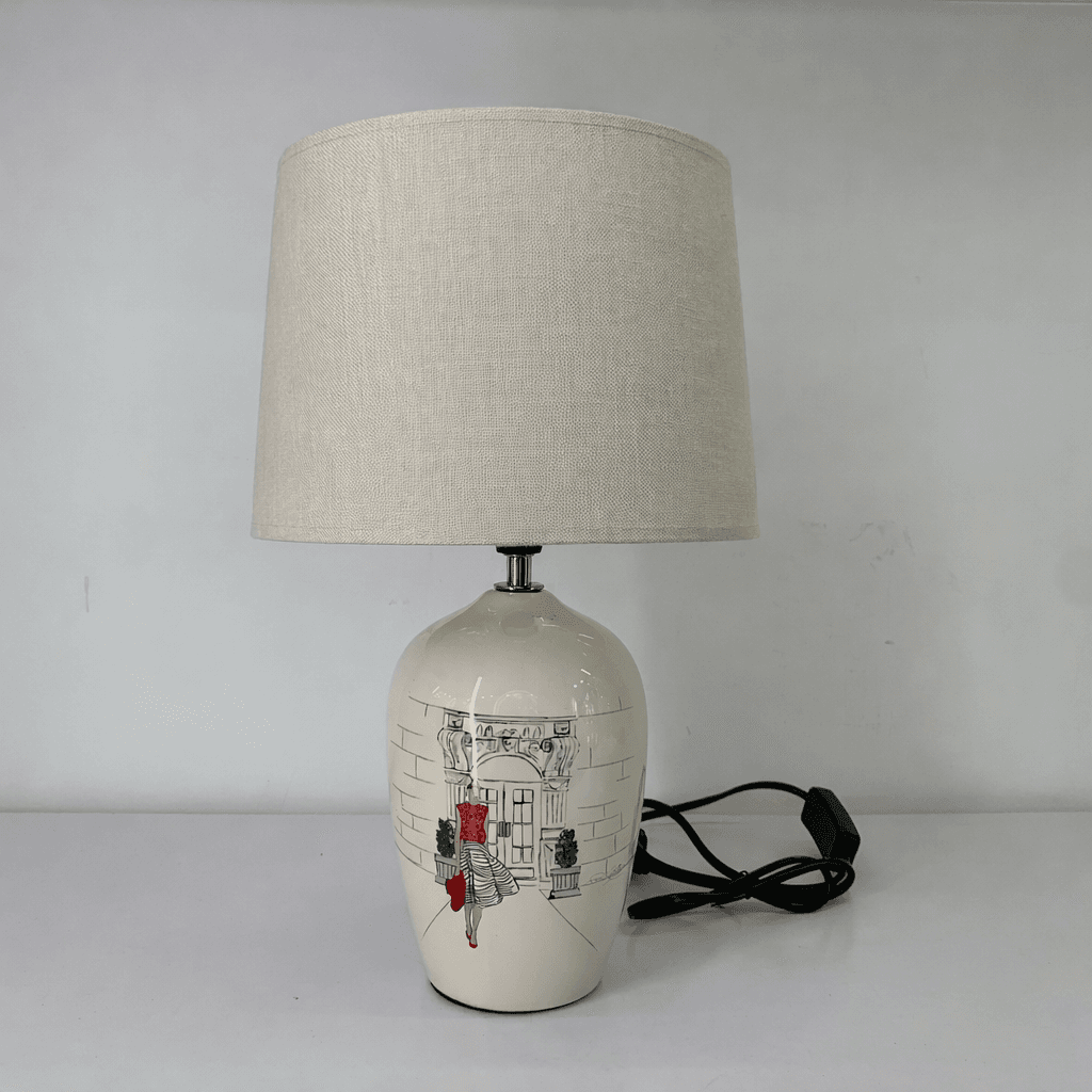 Modern Table Lamp - TL-009 (White) 2