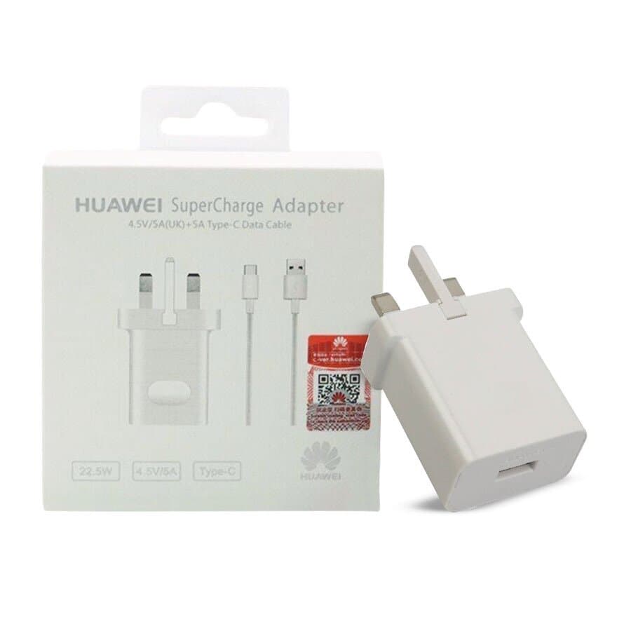 Huawei SuperCharge power adapter and Type-C cable set