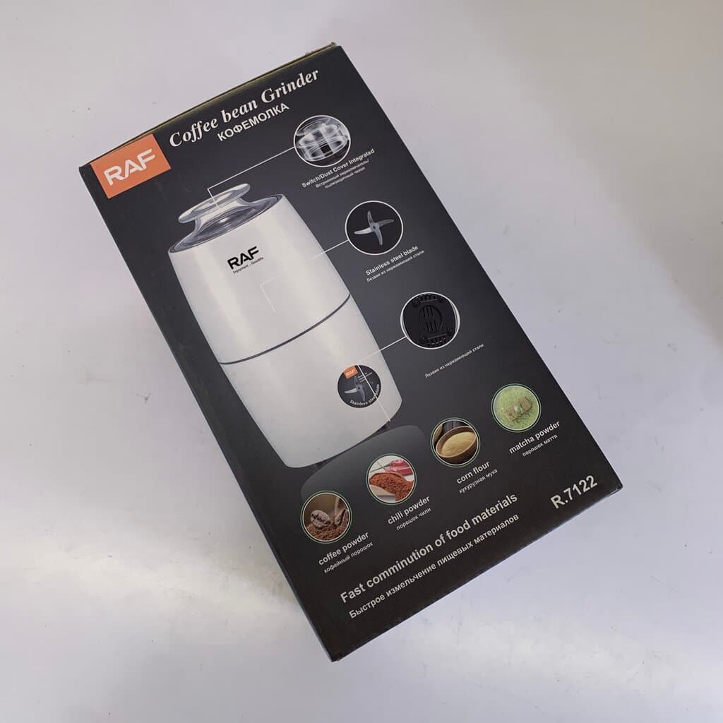 Coffee Bean Grinder - White 4