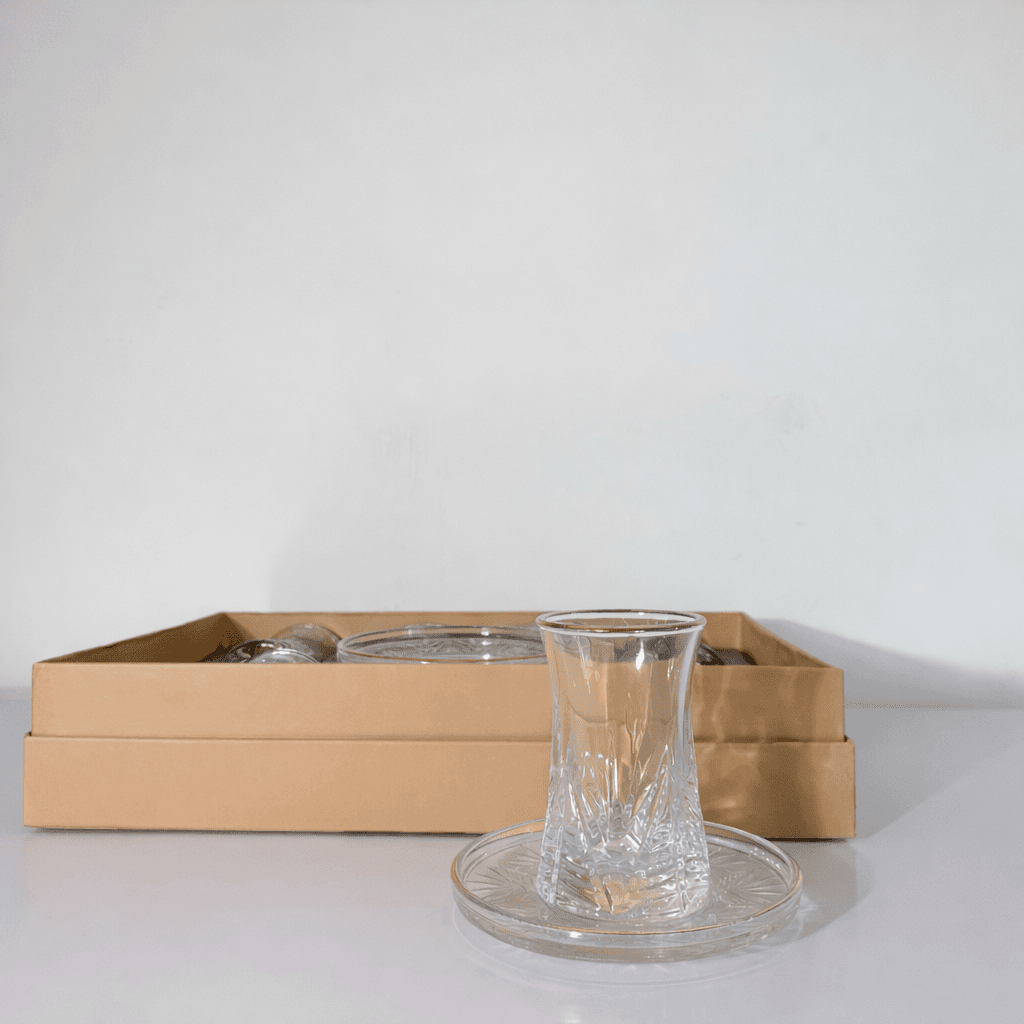 Tea Glass Set - Gold (6-Piece) 3