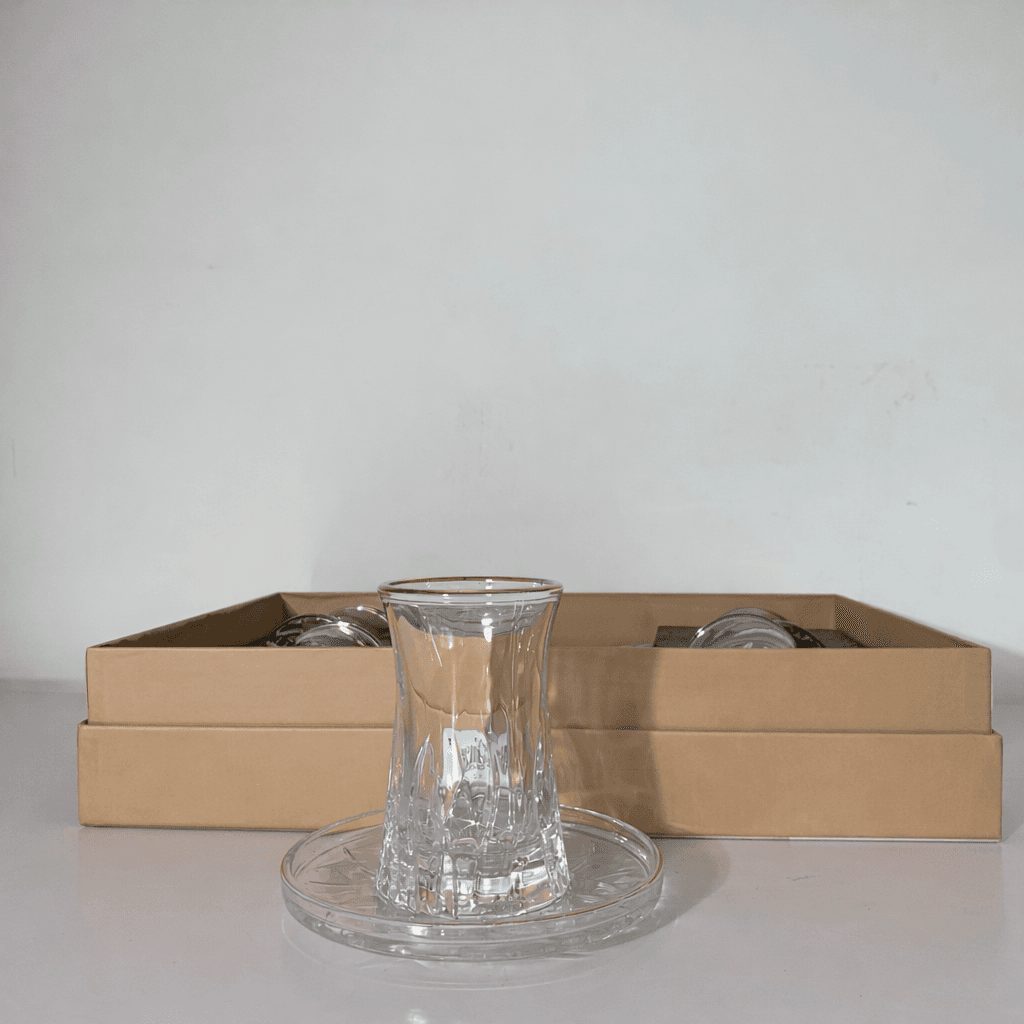 Tea Glass Set - Gold (6-Piece) 3