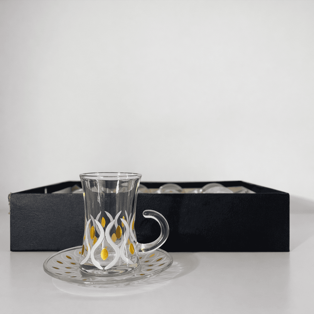 Tea Glass Set - Gold (6-Piece) 3