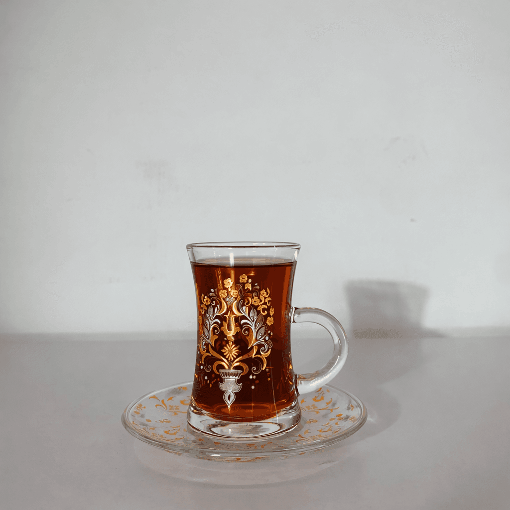 Tea Glass Set - Gold (6-Piece) 3