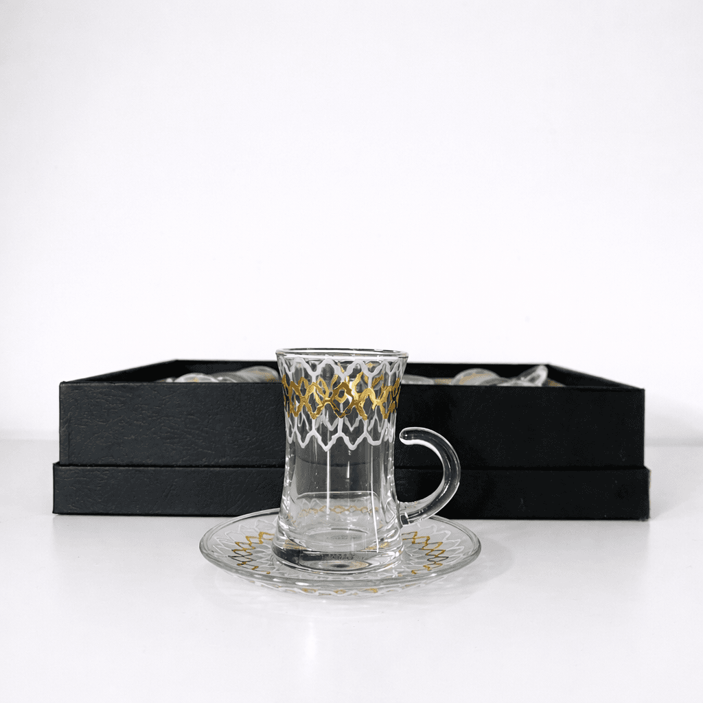 Tea Glass Set - Gold (6-Piece) 3