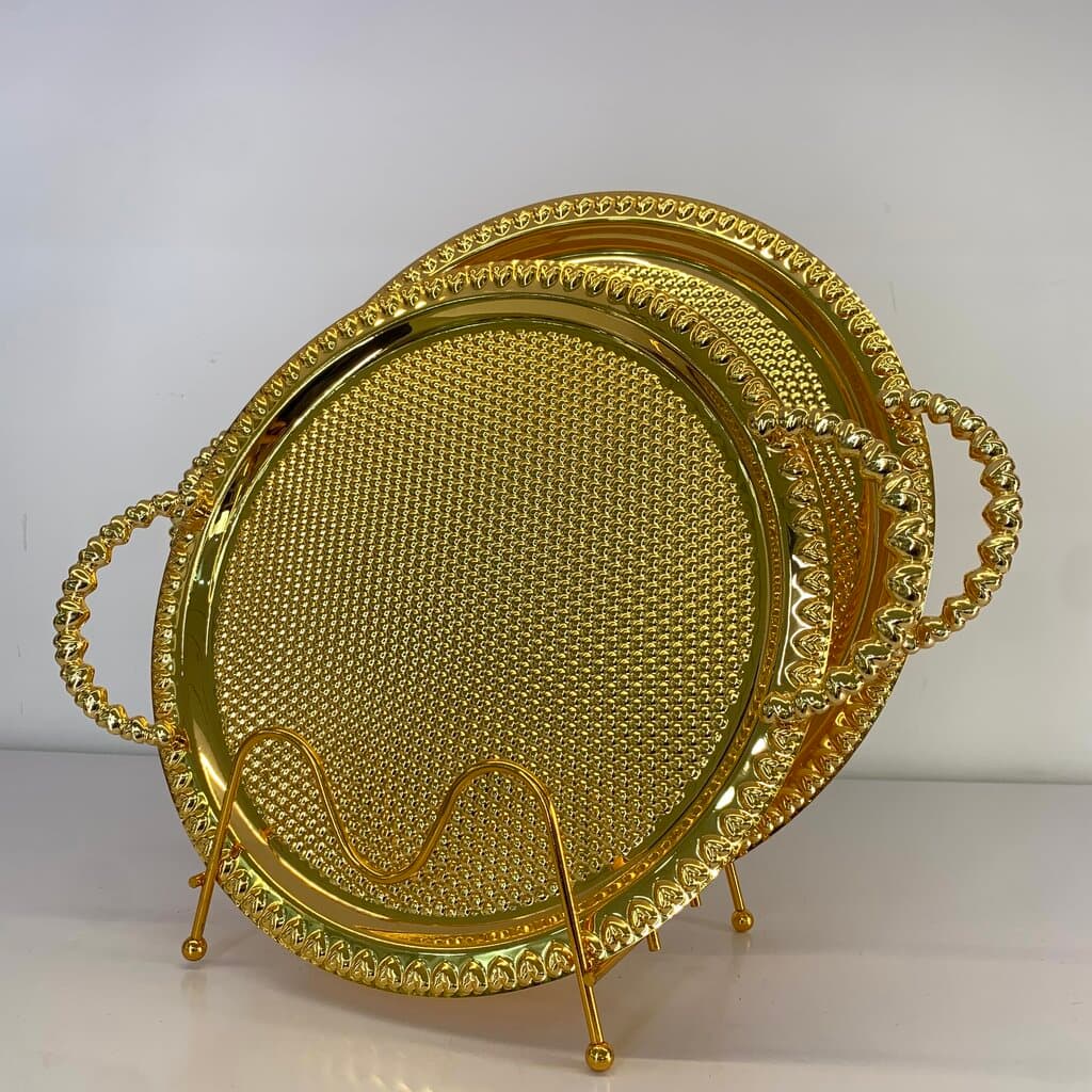 Serving Tray Set - Gold