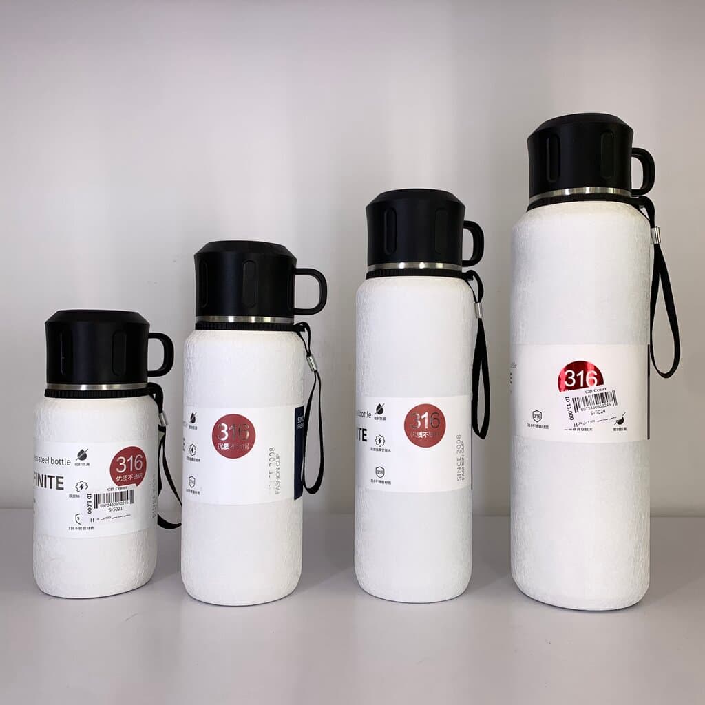 Stainless Steel Beverage Bottle - White(1500ml) 2