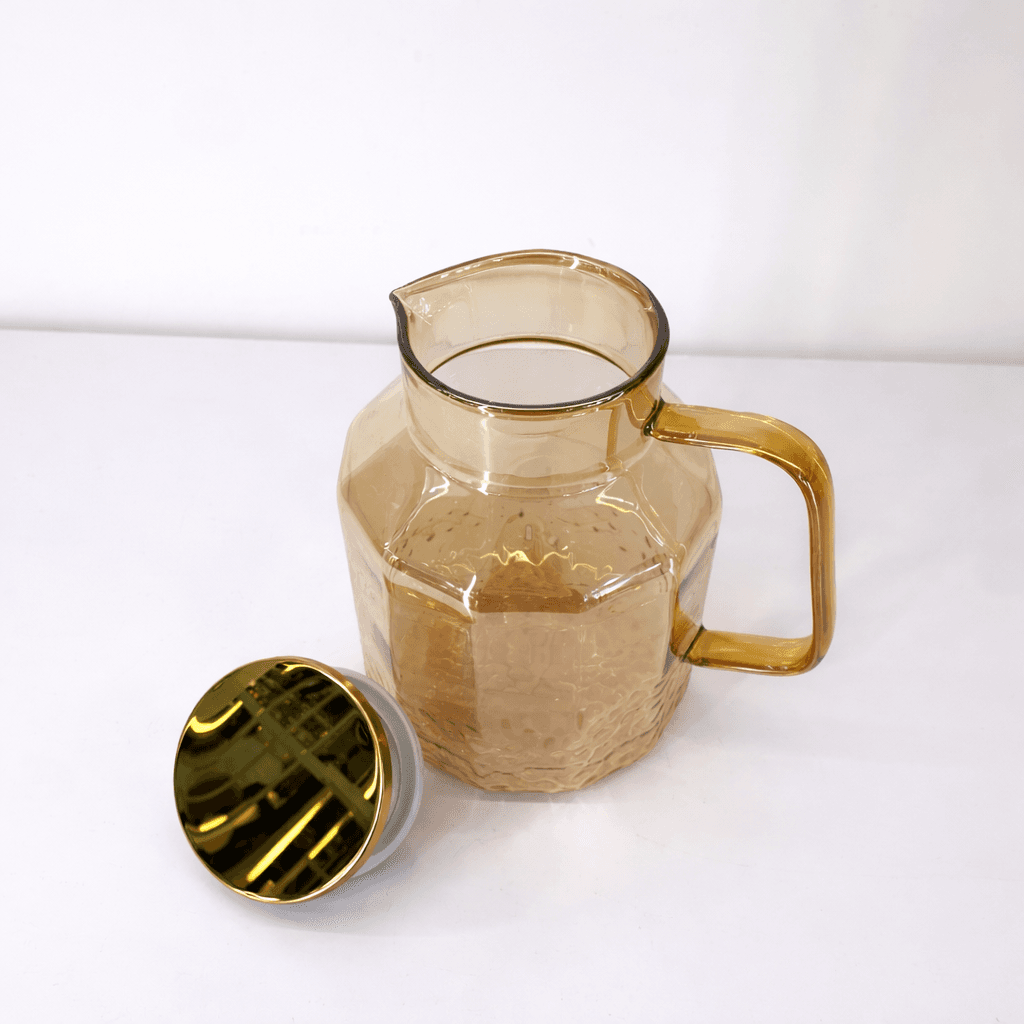 Glass Jug - Gold 3