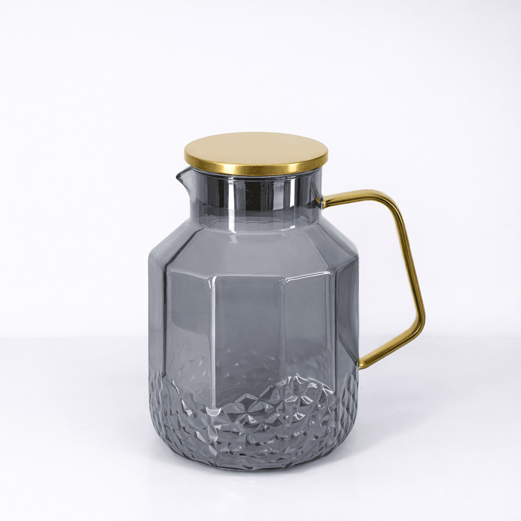 Glass Jug - Black 1