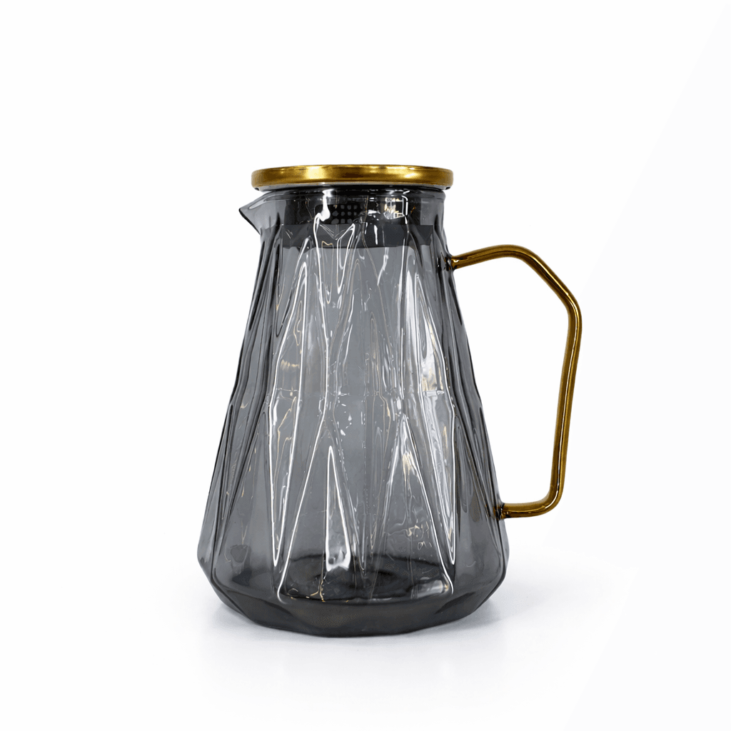 Modern Glass Jug - Black
