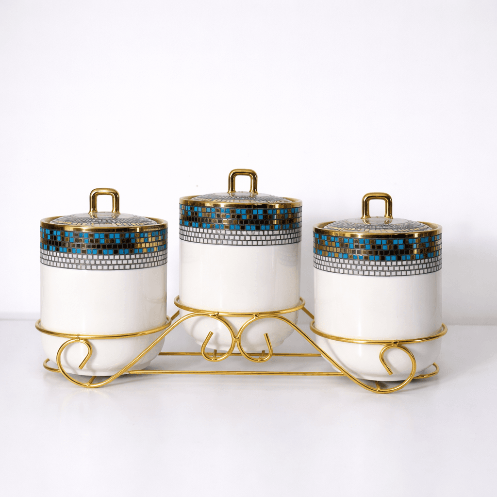 Condiment Jar Set - 3-Piece