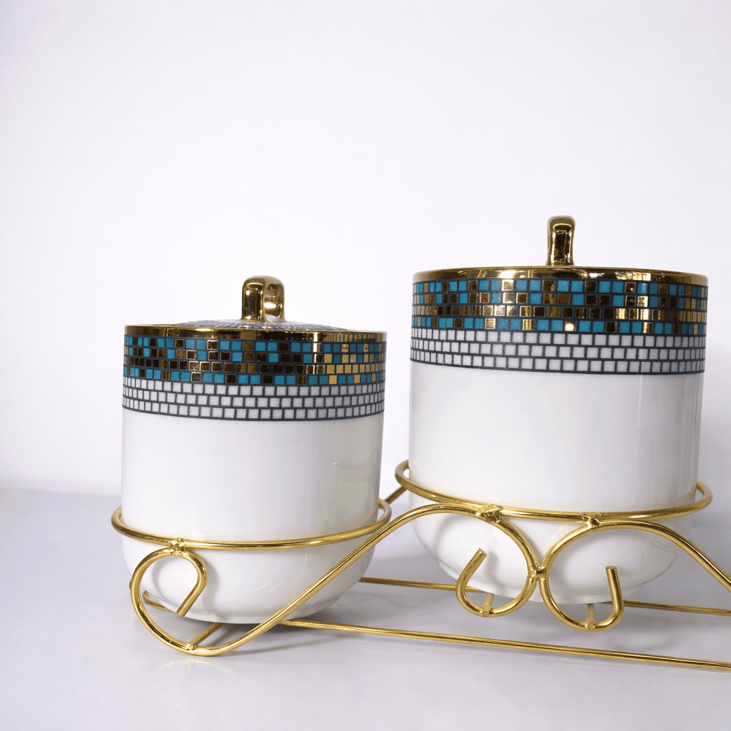 Condiment Jar Set - 3-Piece 4