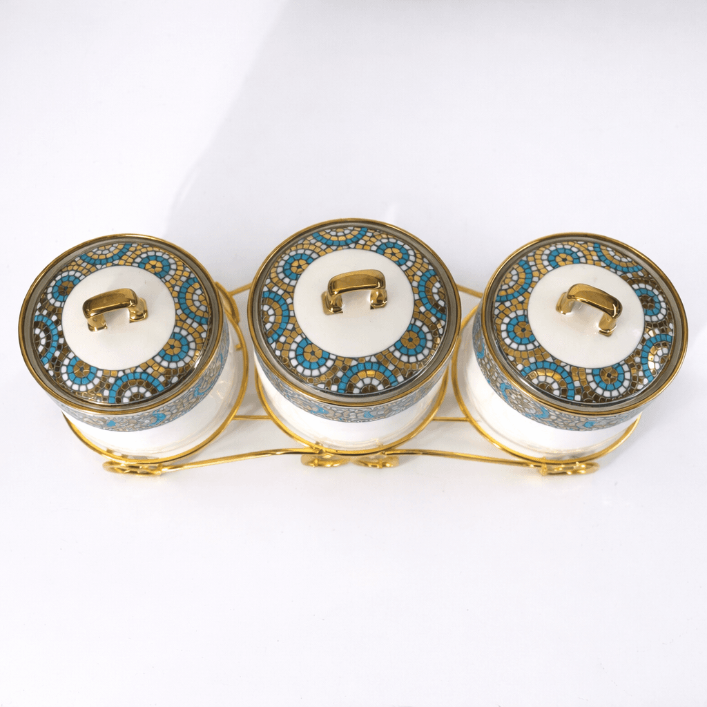 Condiment Jar Set - 3-Piece 3