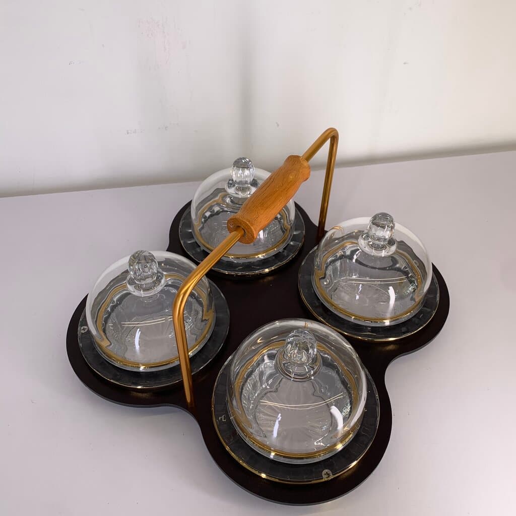 Glass Condiment Jar Set - 4 Piece 3