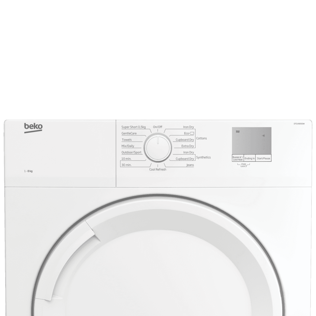 Beko Dryer - DTGV8000W 4
