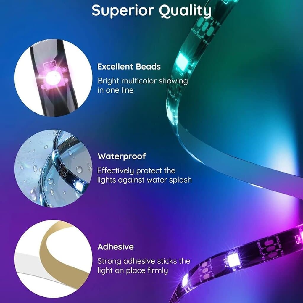 Govee TV Backlight Led H6168 | For 40–50 Inch TVs – 2m 3