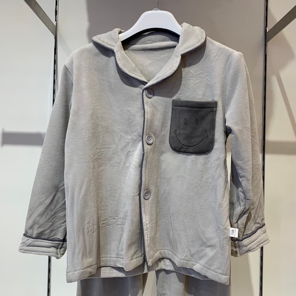 Beyram Boy's Cotton Homewear Set - Light Gray (120) 2