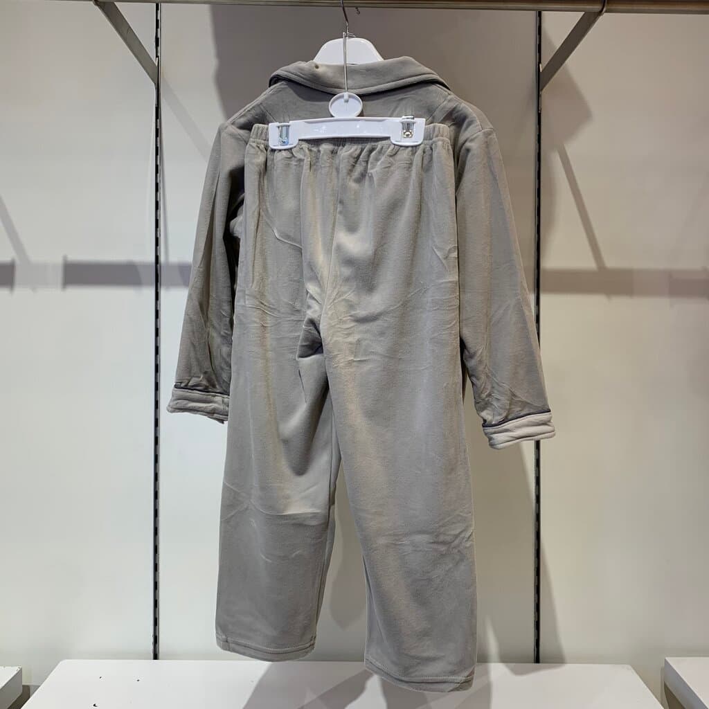 Beyram Boy's Cotton Homewear Set - Light Gray (120) 4