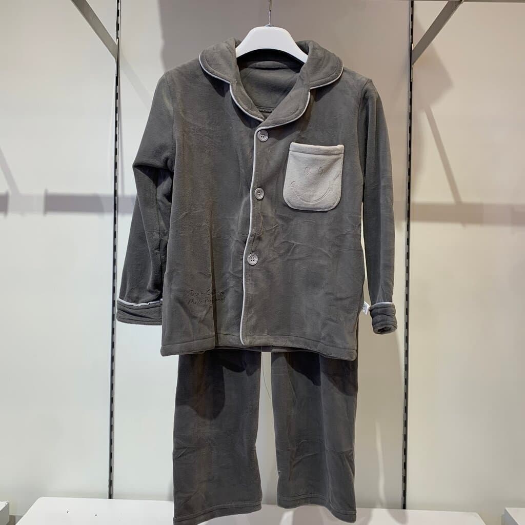 Beyram Boy's Cotton Homewear Set - Dark Gray (120)