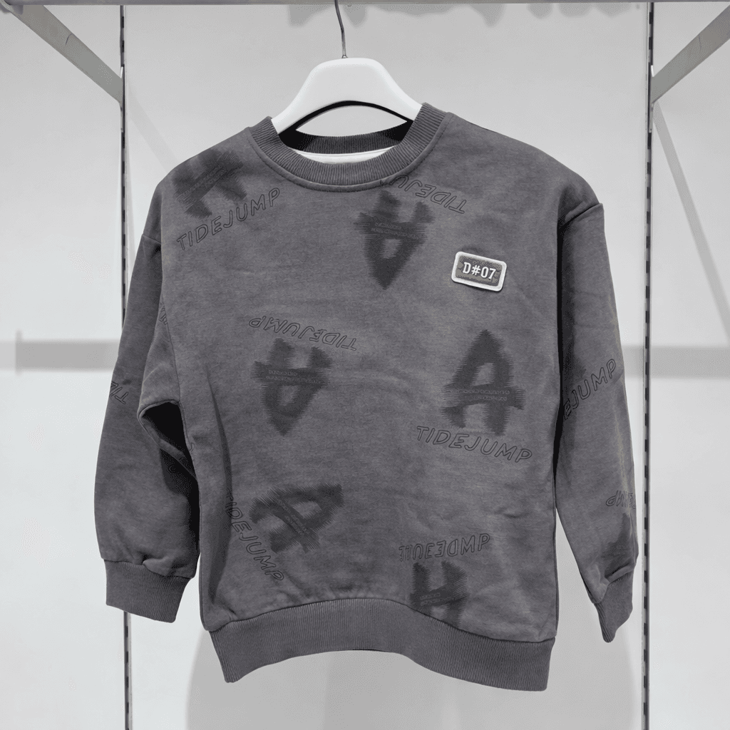 Beyram Boy's Cotton Sweatshirt - Gray (120)