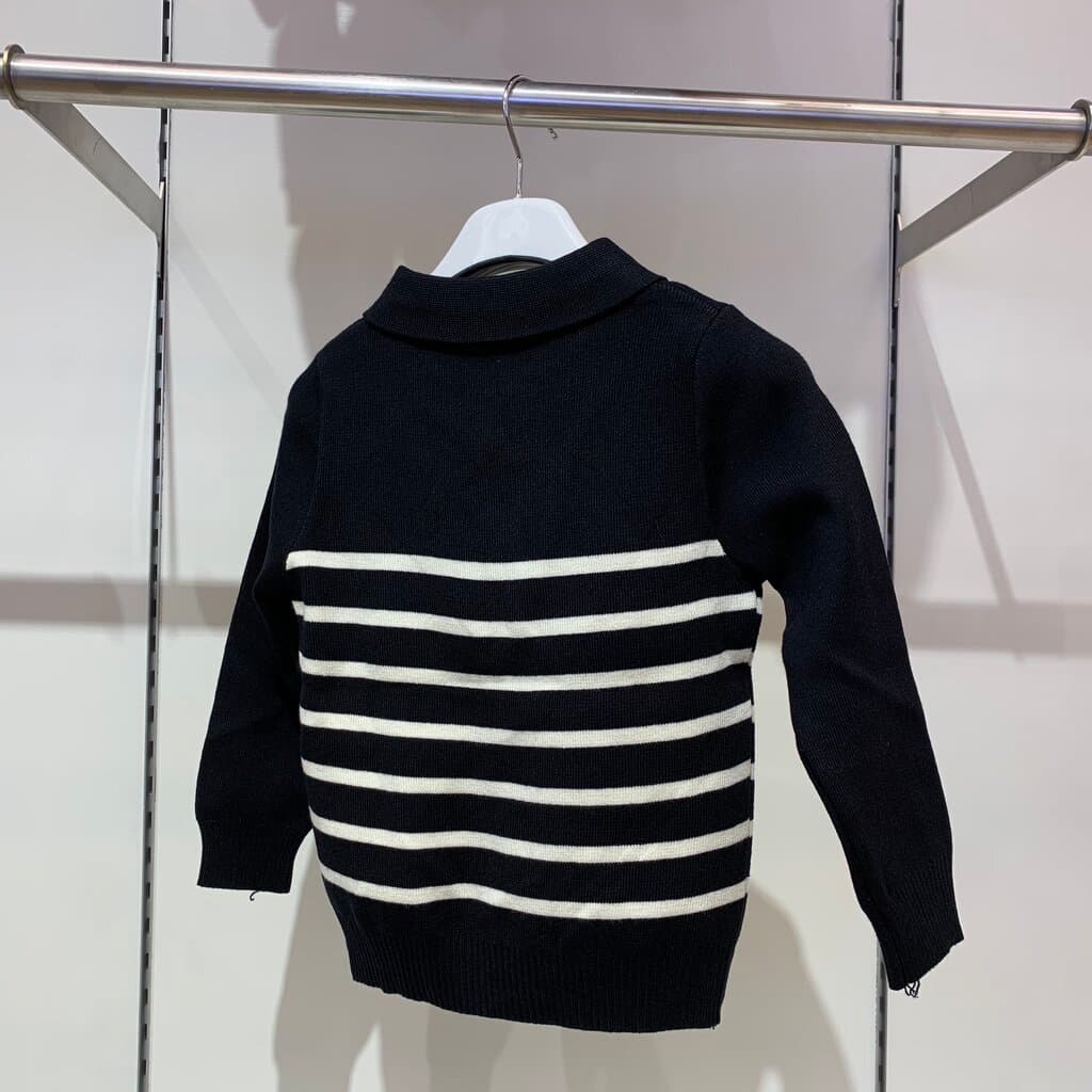 Polo Boy's Wool Knit Sweater - Black (120) 4