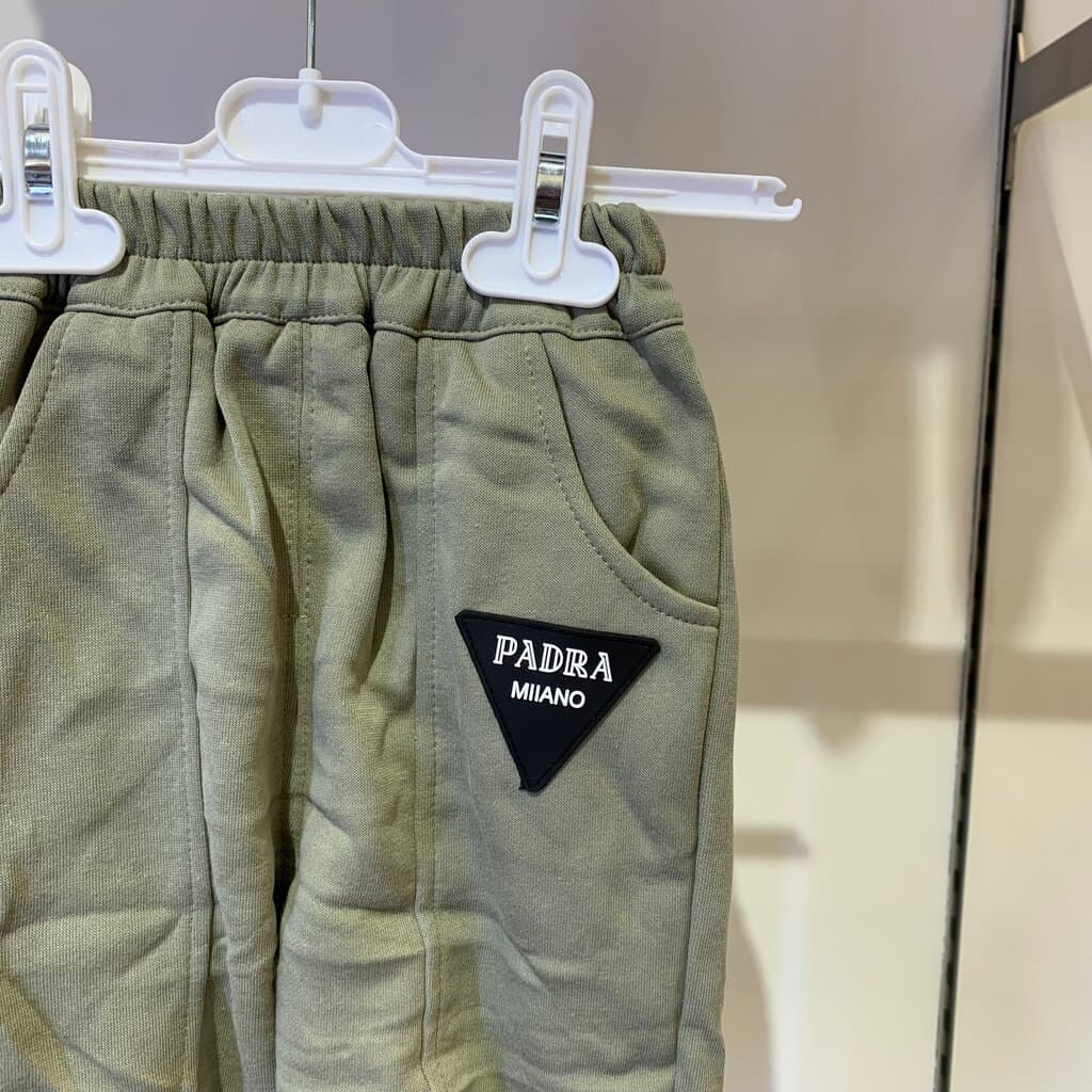 Padra Boy's 3 - Piece Cotton Set - Green (M) 7