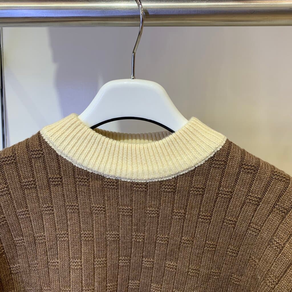 Miu Miu Boy's Wool Knitted Sweater - Brown (3 Years) 3