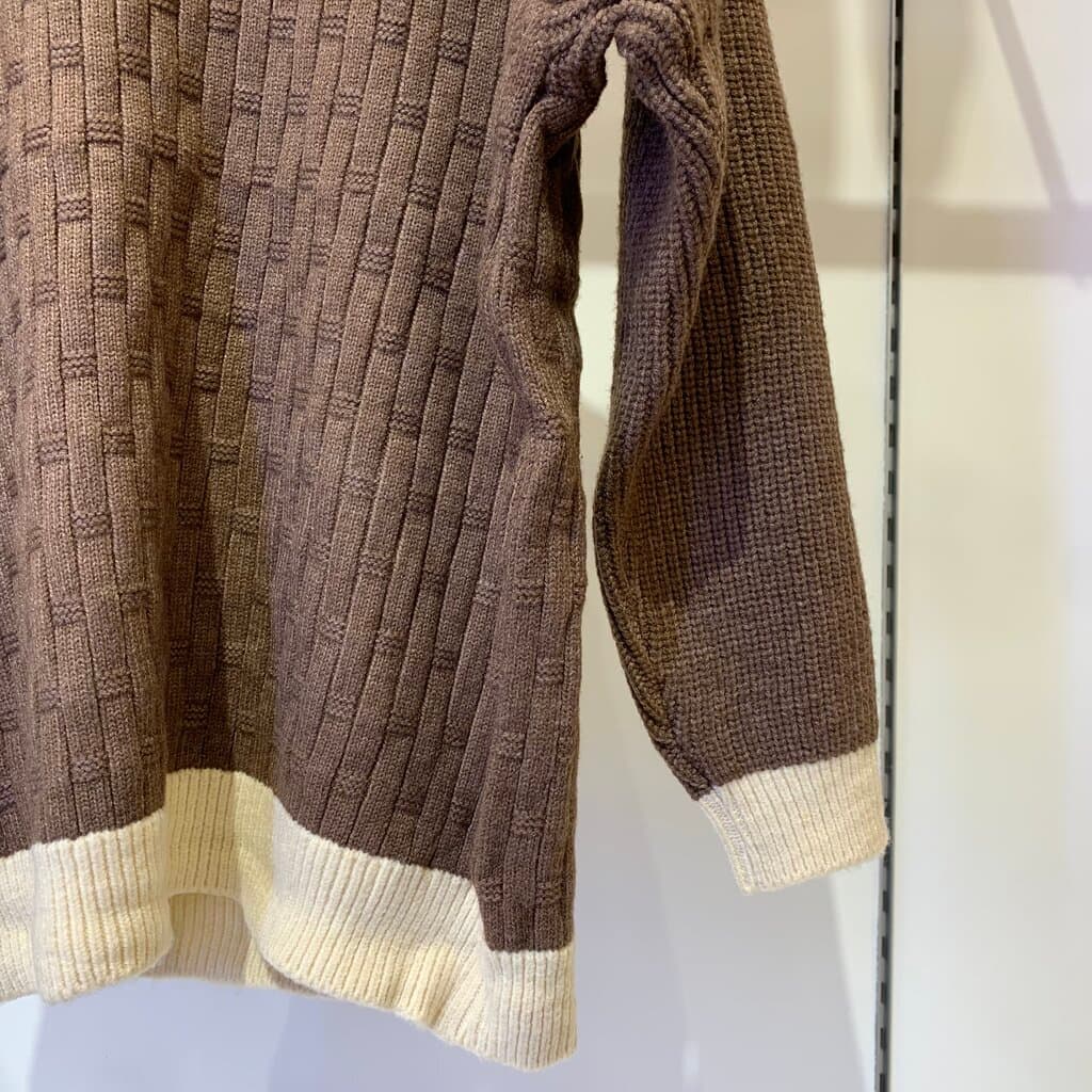 Miu Miu Boy's Wool Knitted Sweater - Brown (3 Years) 4