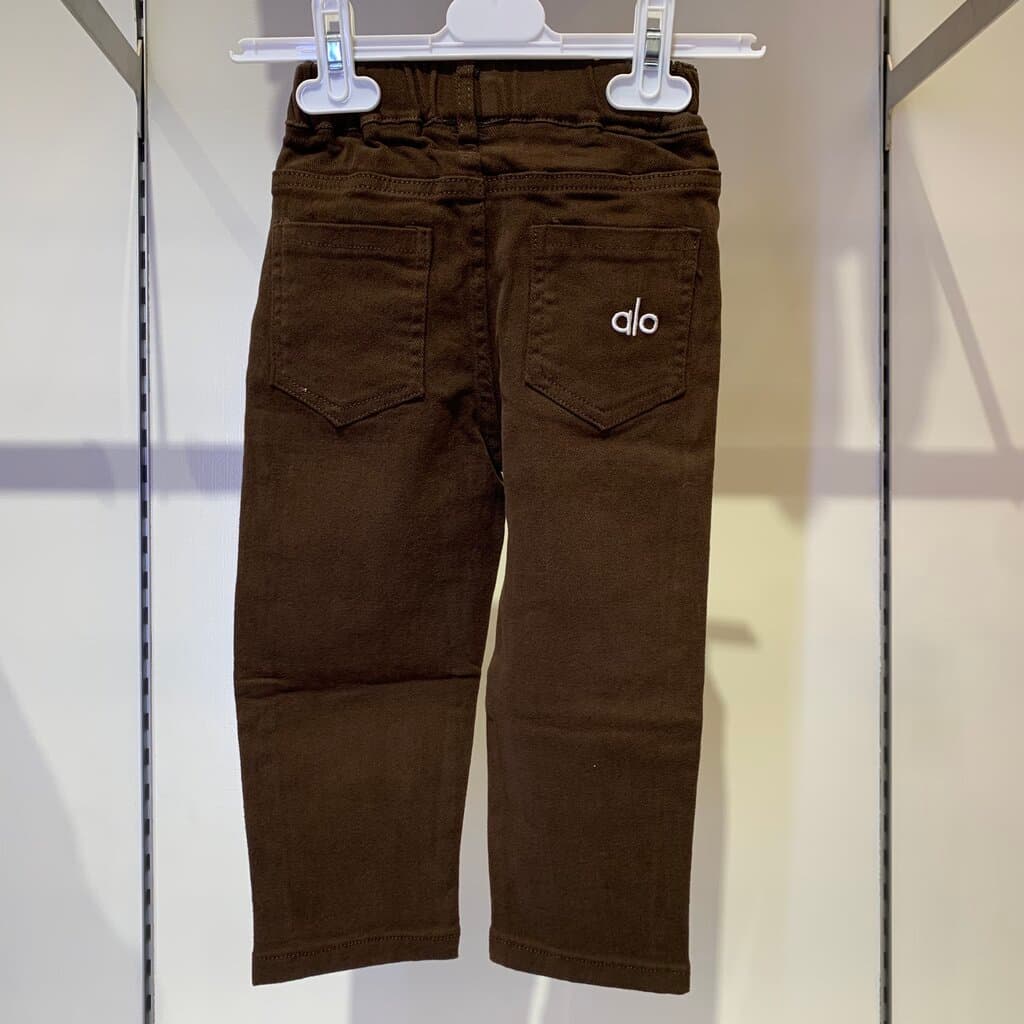 Alo Boy's Cargo Pants - Dark Brown (2 Years) 3