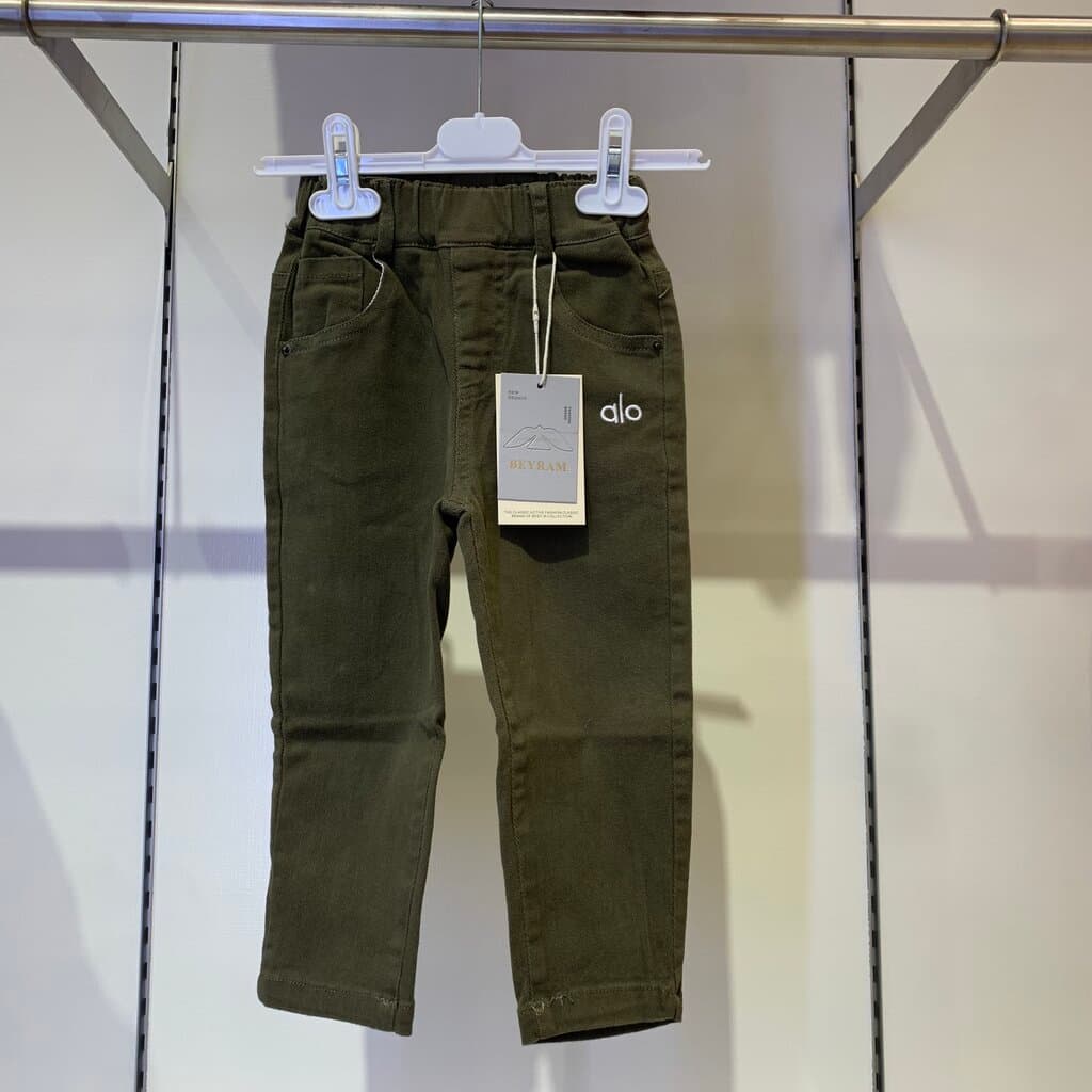 Alo Boy's Cargo Pants - Olive Green (2 Years)