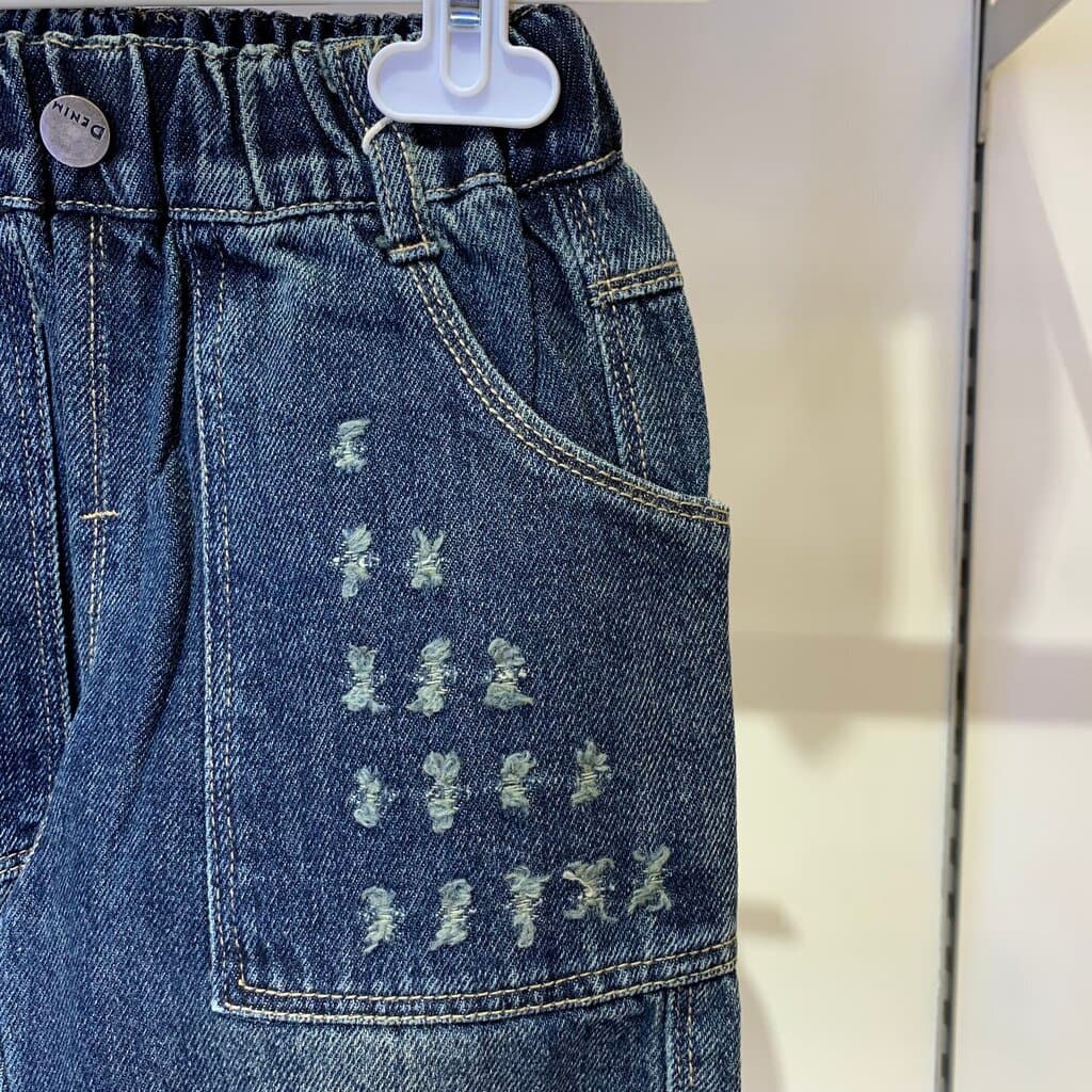 Beyram Girl's Pants - Denim (1 Year) 2