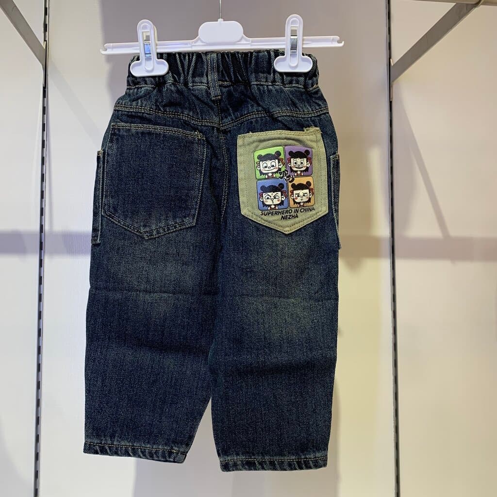 Beyram Girl's Pants - Denim (1 Year) 3