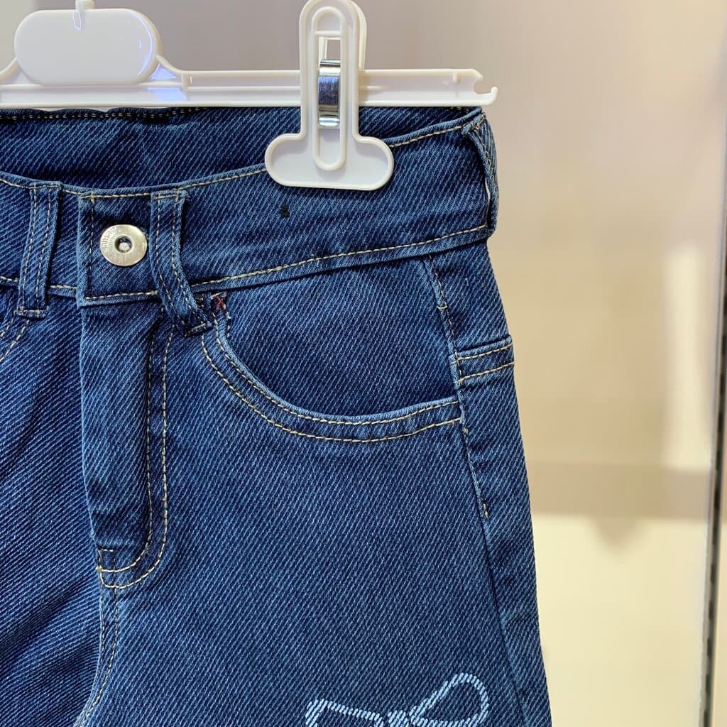 Zara Girl's Pants - Dark Denim (7 Years) 2