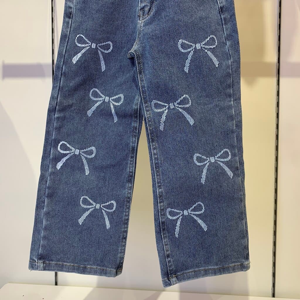 Zara Girl's Pants - Denim (7 Years) 3