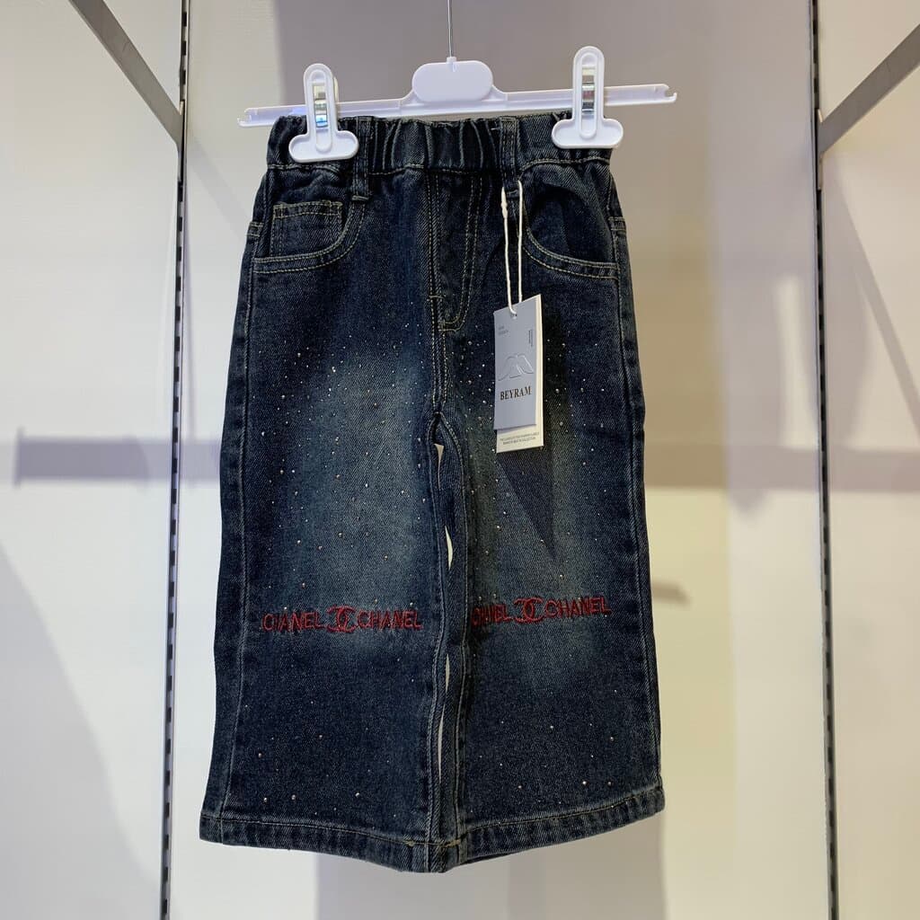 Chanel Girl's Pants - Red (1 Year)