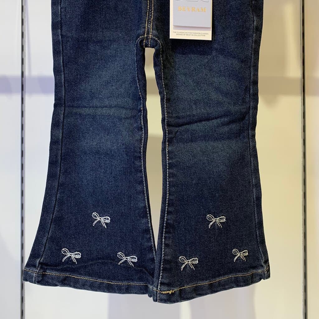 Beyram Girl's Pants - Dark Denim (1 Year) 4
