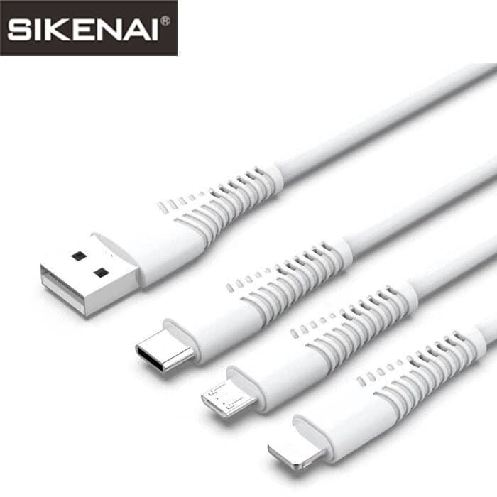 Sikenai Cable Fast Charge (White)