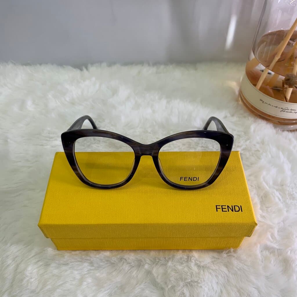 Fendi Medical Glasses - Navy Blue