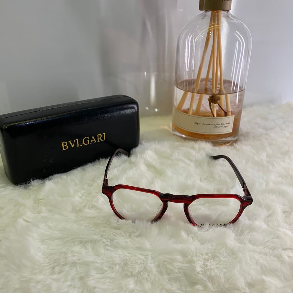 Bvlgari Medical Glasses - Red