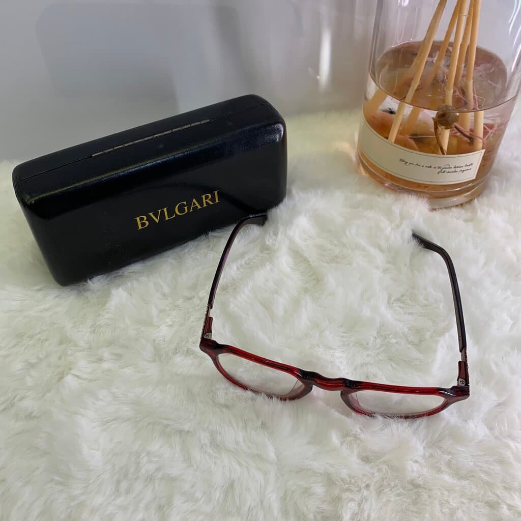 Bvlgari Medical Glasses - Red 2
