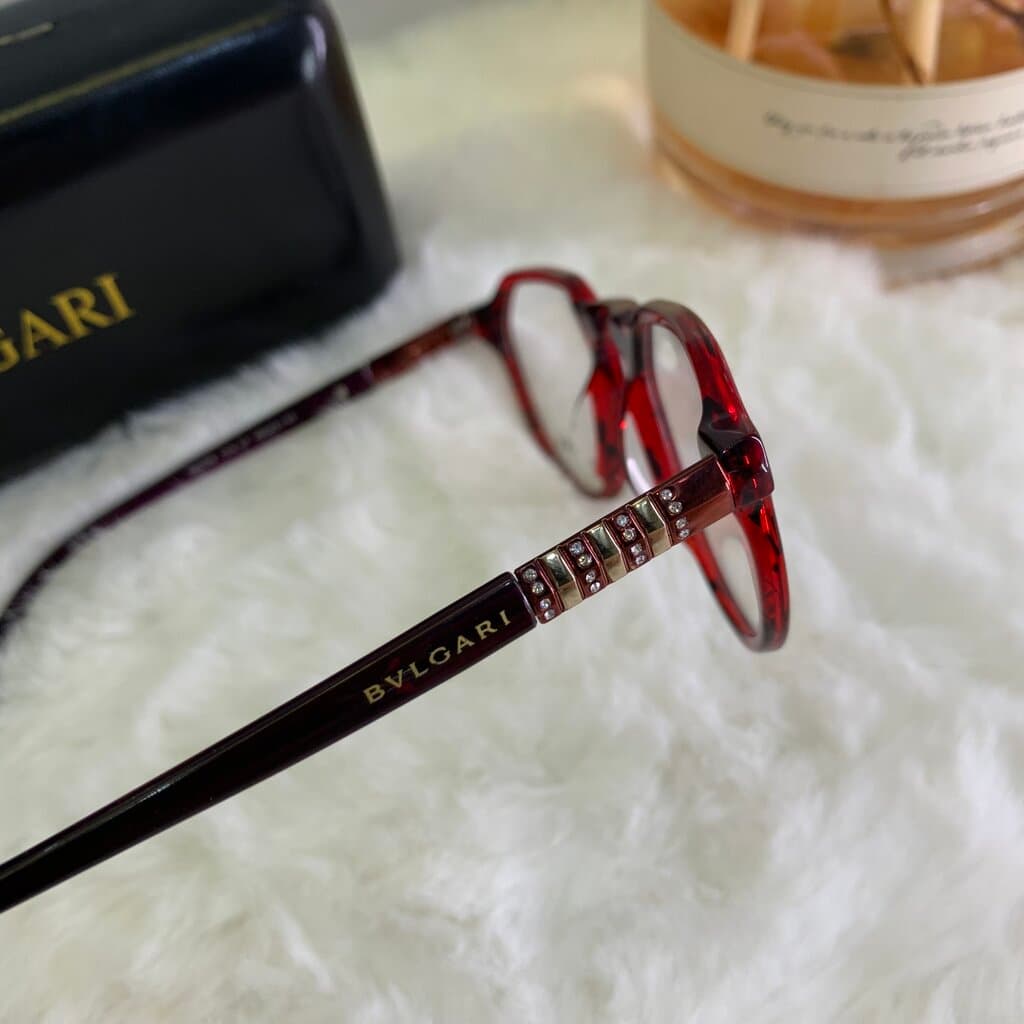 Bvlgari Medical Glasses - Red 4