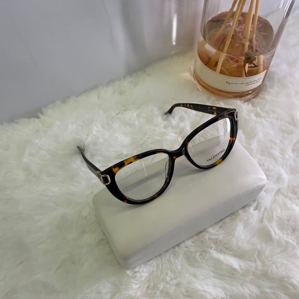 Valentino Medical Glasses - Dark Brown 2