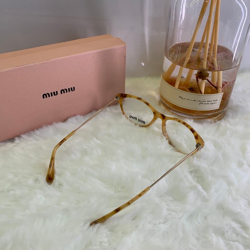 Miu Miu Medical Glasses - Light Brown 4